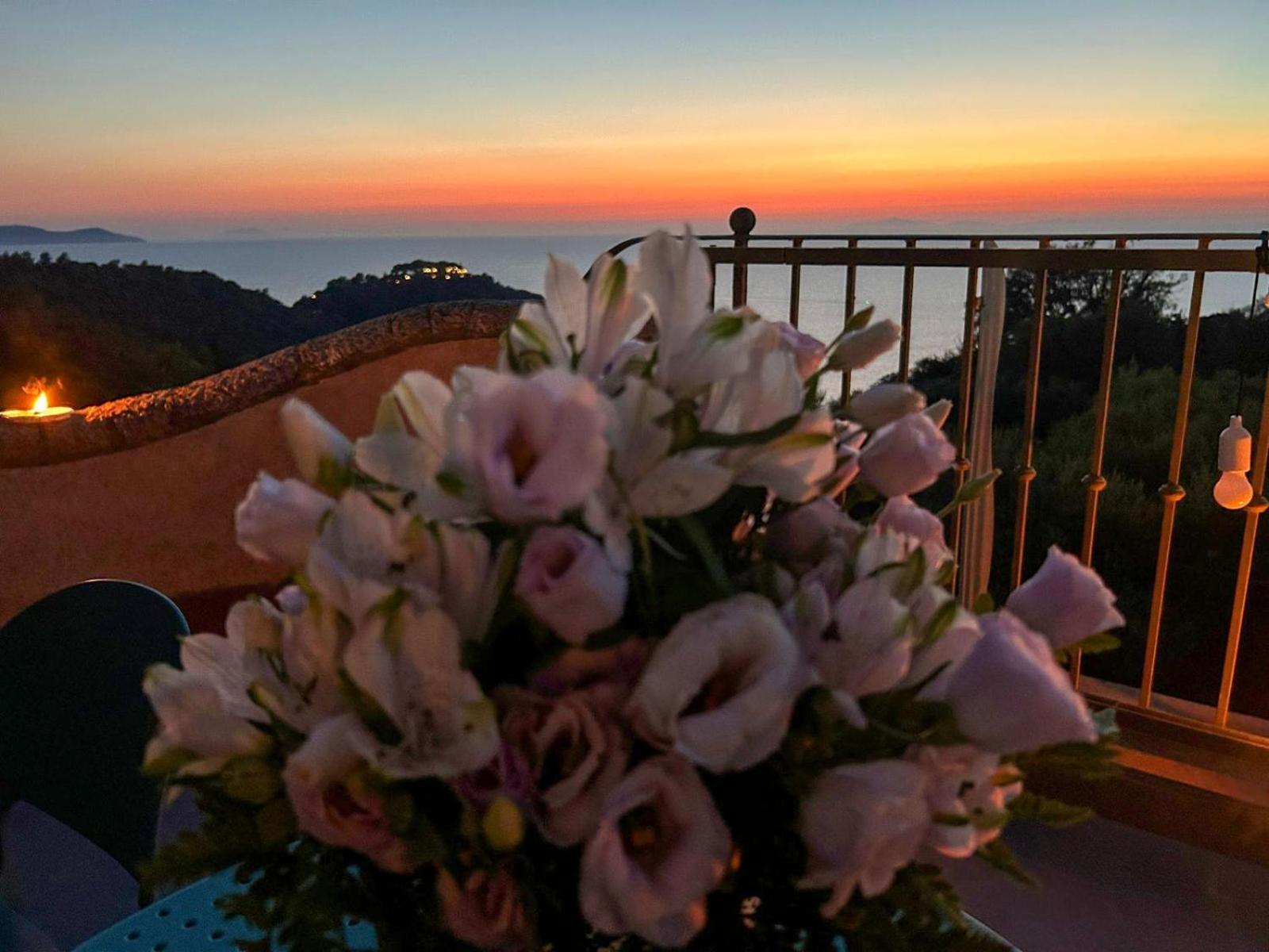 Villa Velta Sea Sunset Porto Santo Stefano  Kültér fotó